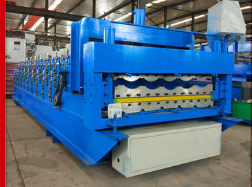ग्लेज़िंग स्टील डबल लेयर रोल बनाने मशीन 380 वी 50 हर्ट्ज 3 चरण वोल्टेज
