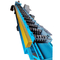 शटर द्वार रोल बनाने की मशीन 12 मीटर / न्यूनतम 350mpa हाइड्रोलिक बाल काटना