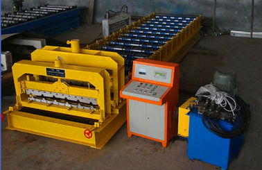 कस्टम मेड चमकता हुआ टाइल मशीन / कोल्ड स्टील शीट के लिए शीत रोल बनाने की मशीन