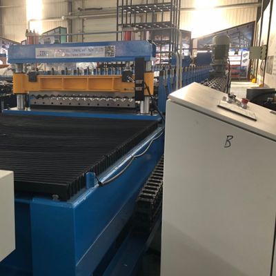 धातु की छत की नालीदार चादरें रोलिंग बनाने की मशीन